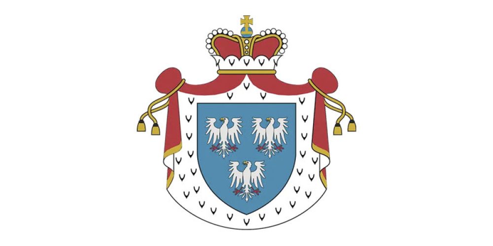 Das Wappen von Fürst zu Leiningen